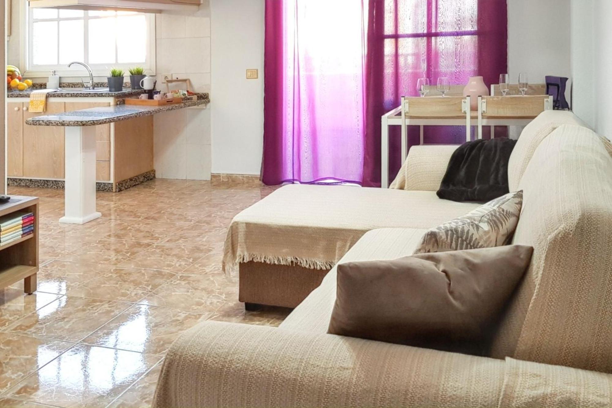 Bright Apartment In Puerto De Santiago 65 M² Terrace Экстерьер фото