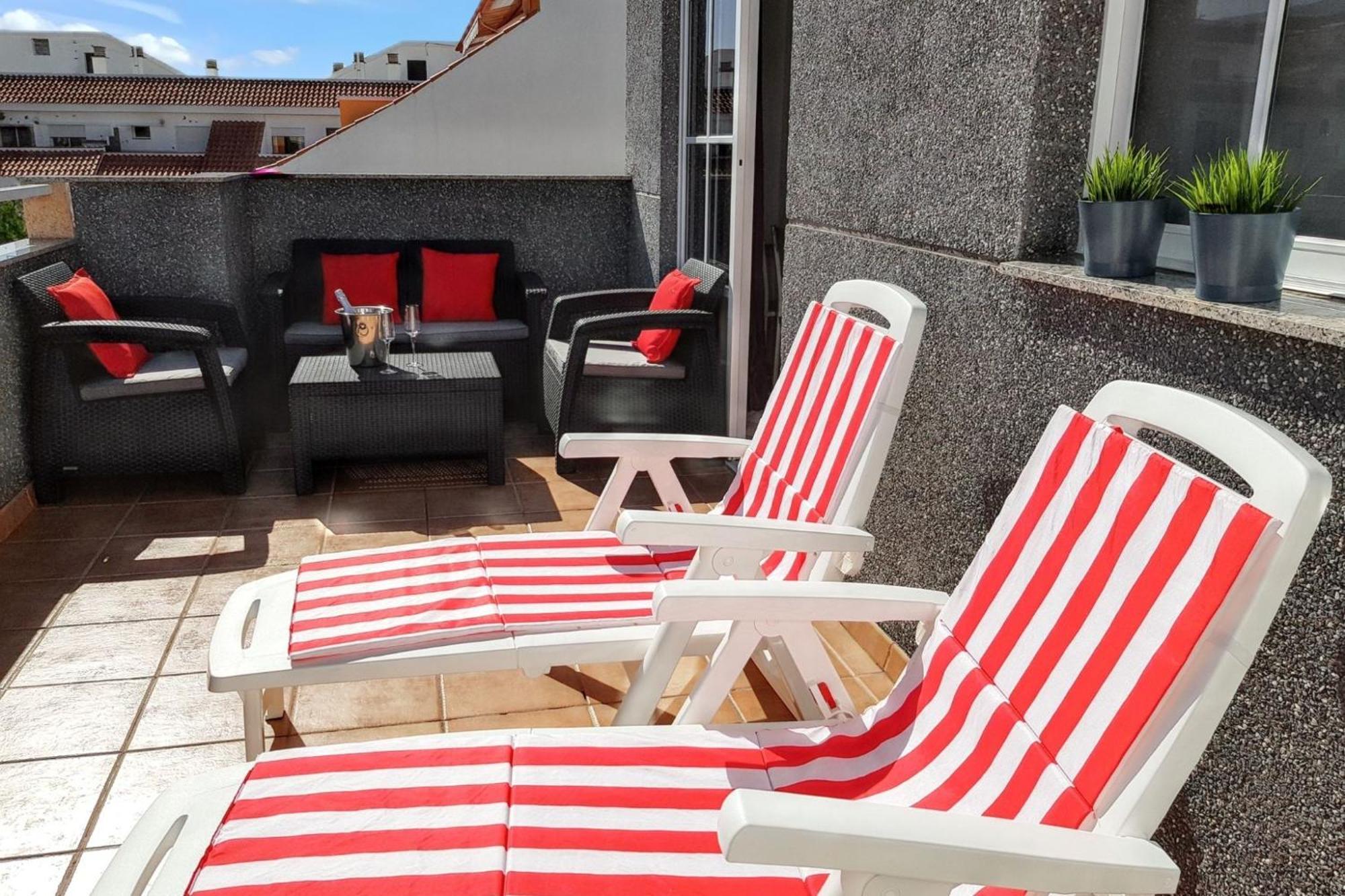 Bright Apartment In Puerto De Santiago 65 M² Terrace Экстерьер фото